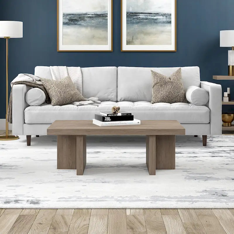 44 Wide Rectangular Coffee Table - 44 Wide