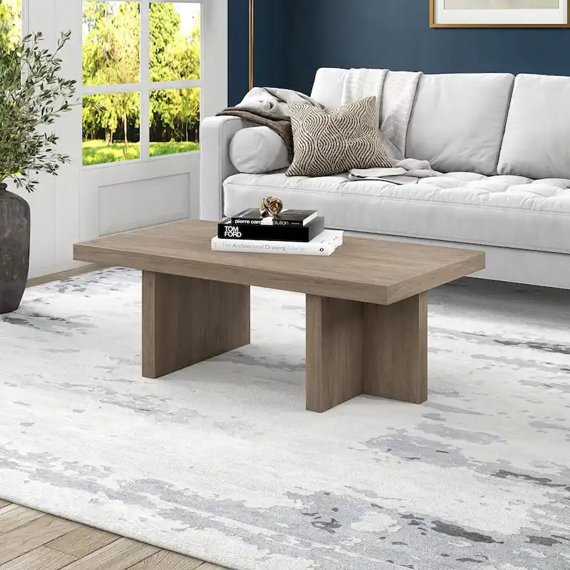 44 Wide Rectangular Coffee Table - 44 Wide