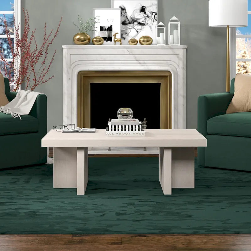 44 Wide Rectangular Coffee Table - 44 Wide