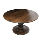 Solid Wood Pedestal Coffee Table