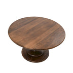 Solid Wood Pedestal Coffee Table