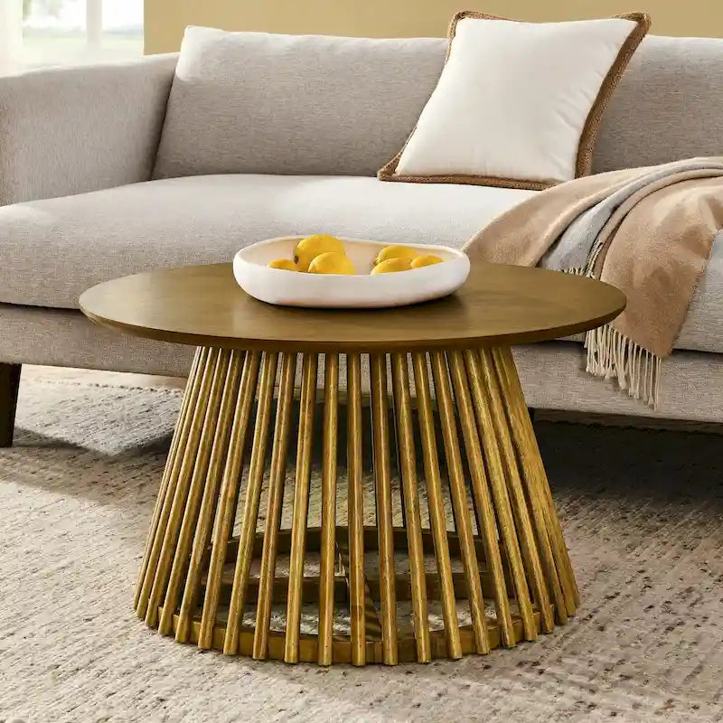 Modern minimalist coffee table, solid wood coffee table, Nordic style coffee table, simple design, suitable for both home
