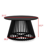 Modern minimalist coffee table, solid wood coffee table, Nordic style coffee table, simple design, suitable for both home