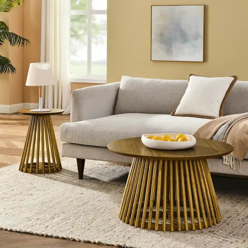 Modern minimalist coffee table, solid wood coffee table, Nordic style coffee table, simple design, suitable for both home