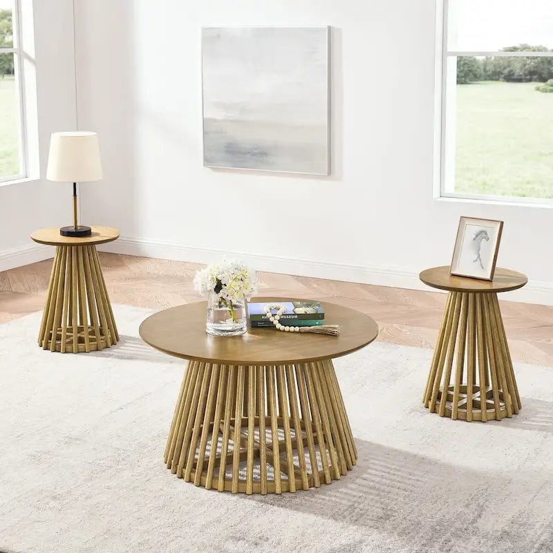Modern minimalist coffee table, solid wood coffee table, Nordic style coffee table, simple design, suitable for both home